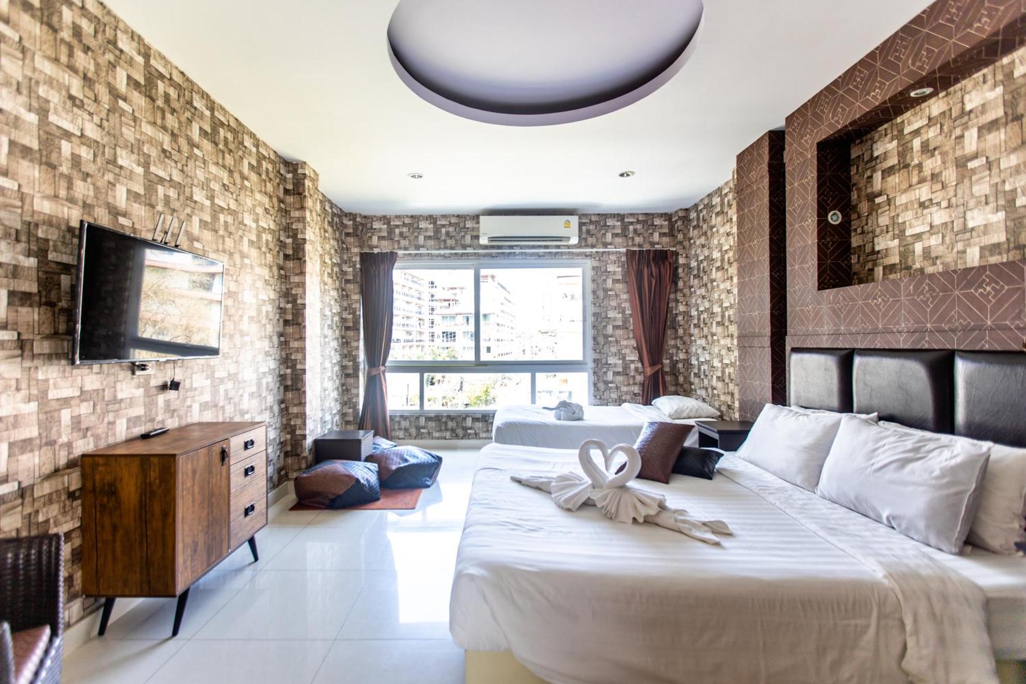 Sun Sky Resort Near Beach หาดจอมเทียน ภายนอก รูปภาพ