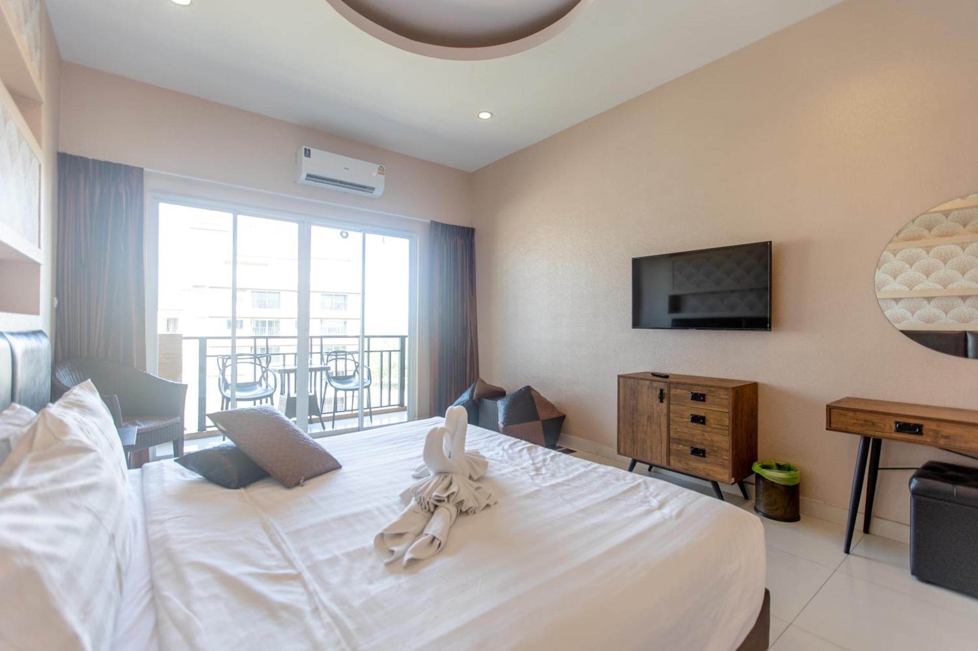 Sun Sky Resort Near Beach หาดจอมเทียน ภายนอก รูปภาพ
